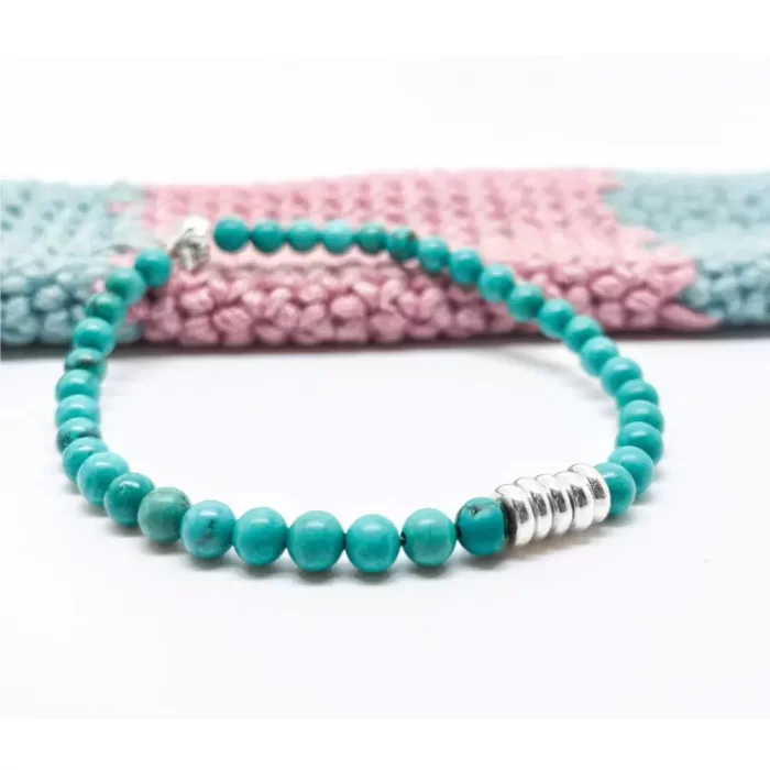pulsera-turquesa-y-centros-de-plata