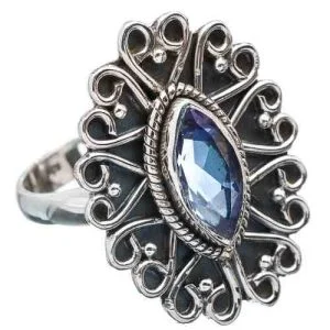 Anillo Amatista Facetada