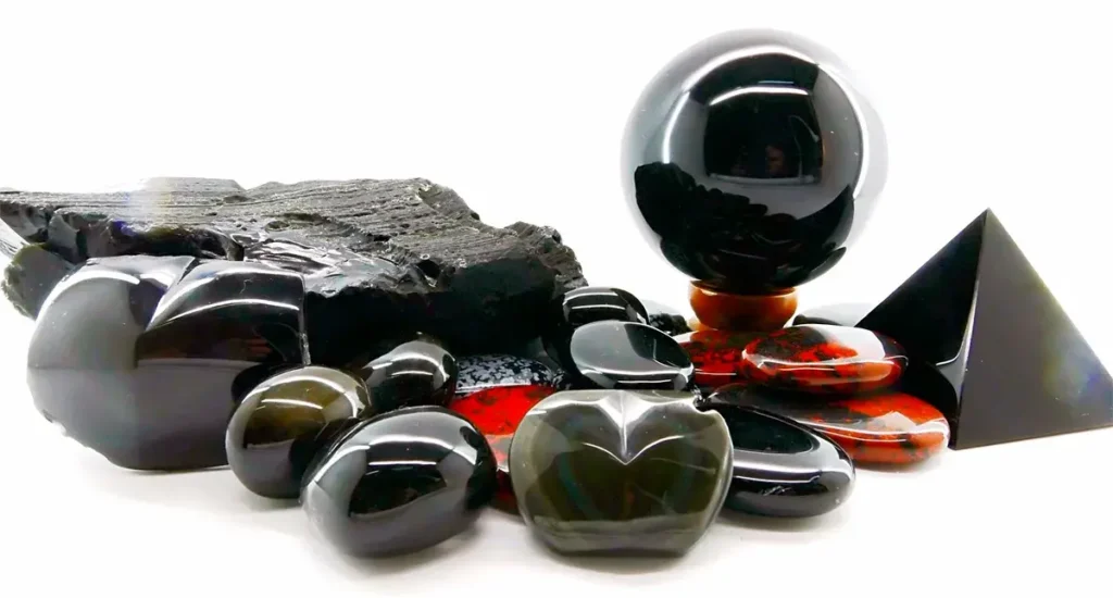 Obsidiana negra