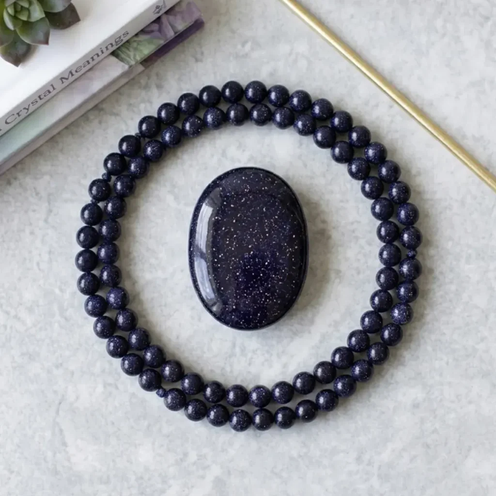 Aventurina verde pulida en cuentas, piedras y cristal tallado, gema semipreciosa para joyería y energía